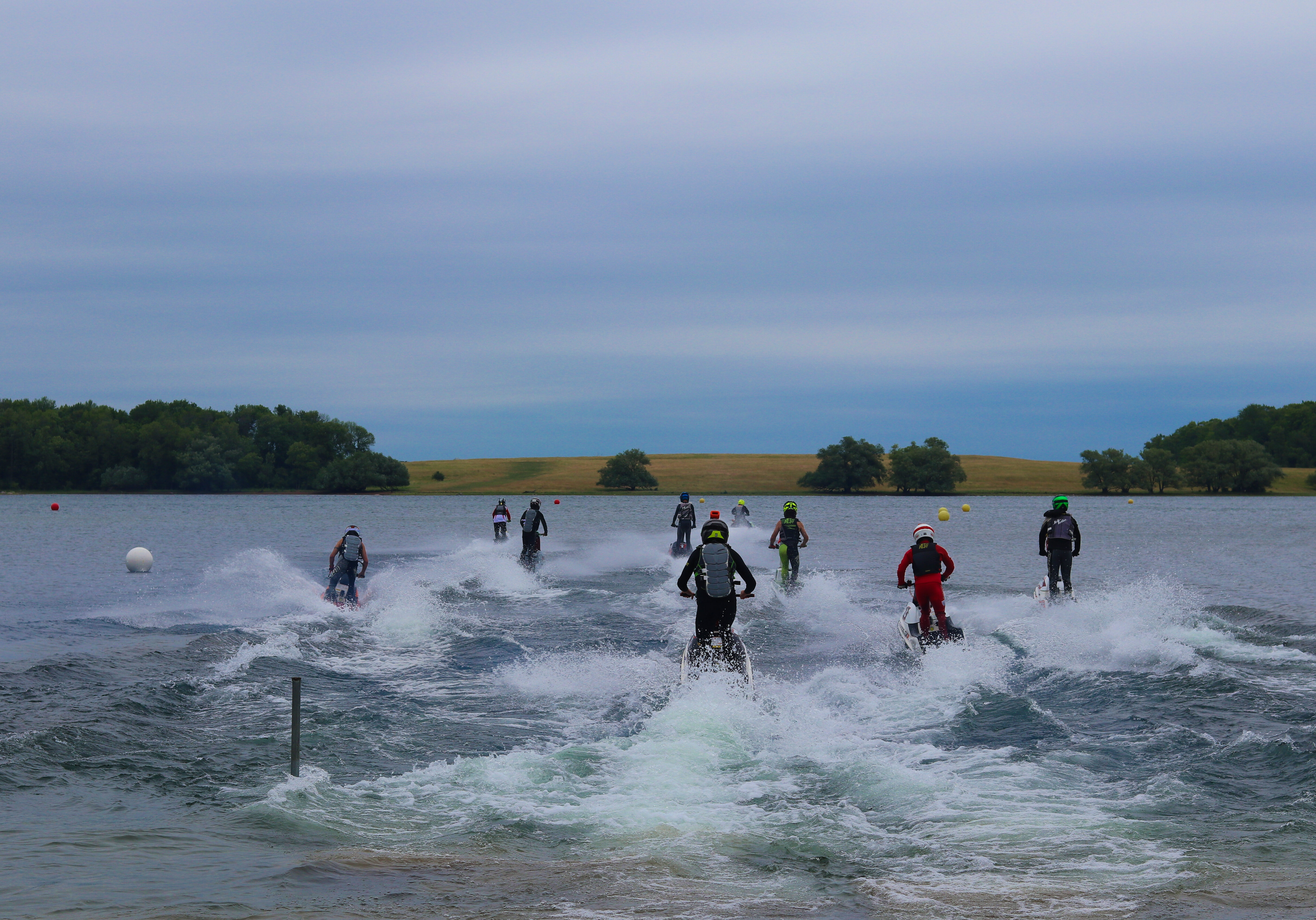 2021 watercross jet ski racers waddinton beach ny