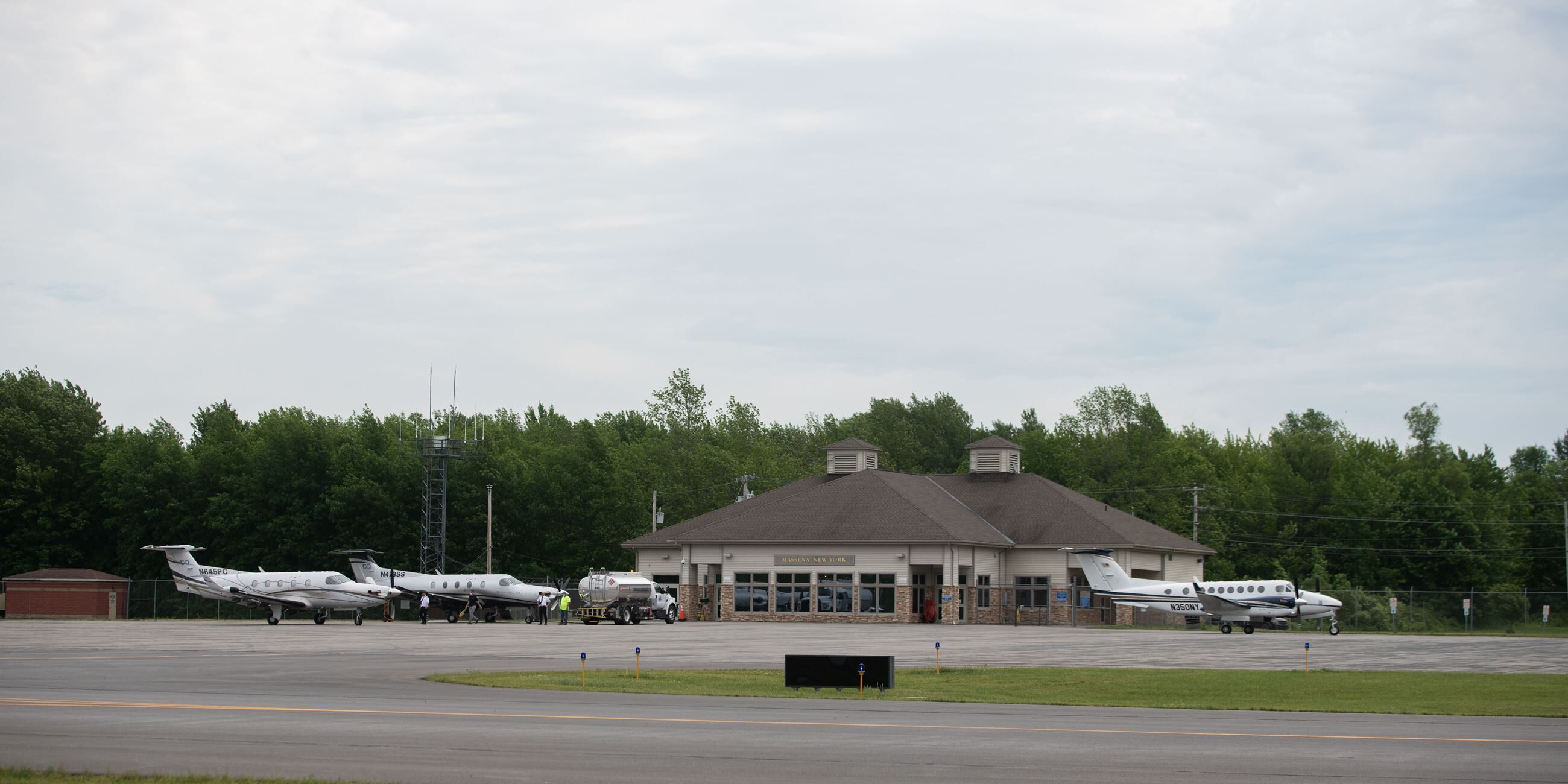 STLC Totality-Massena International Airport-Viewing Location