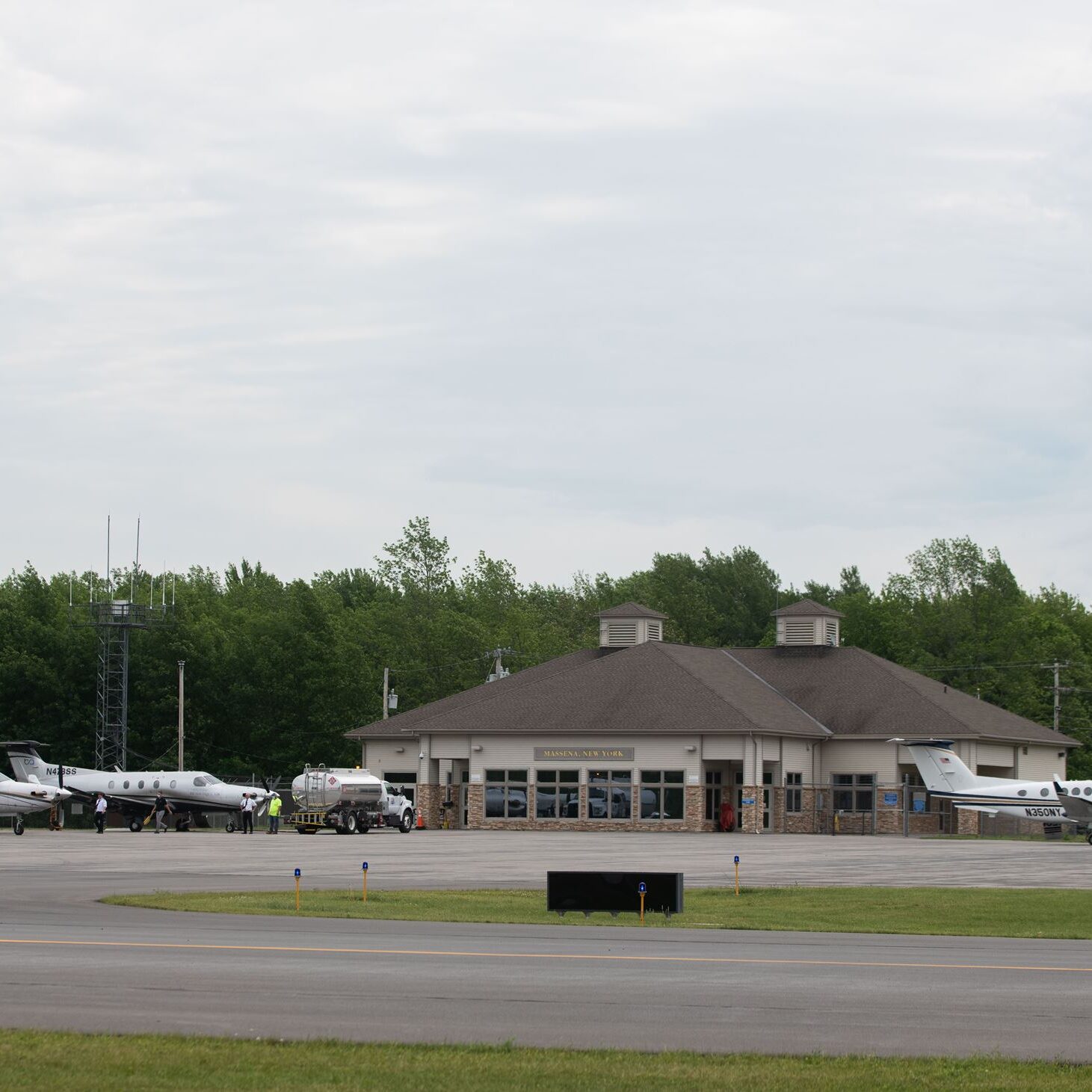 STLC Totality-Massena International Airport-Viewing Location
