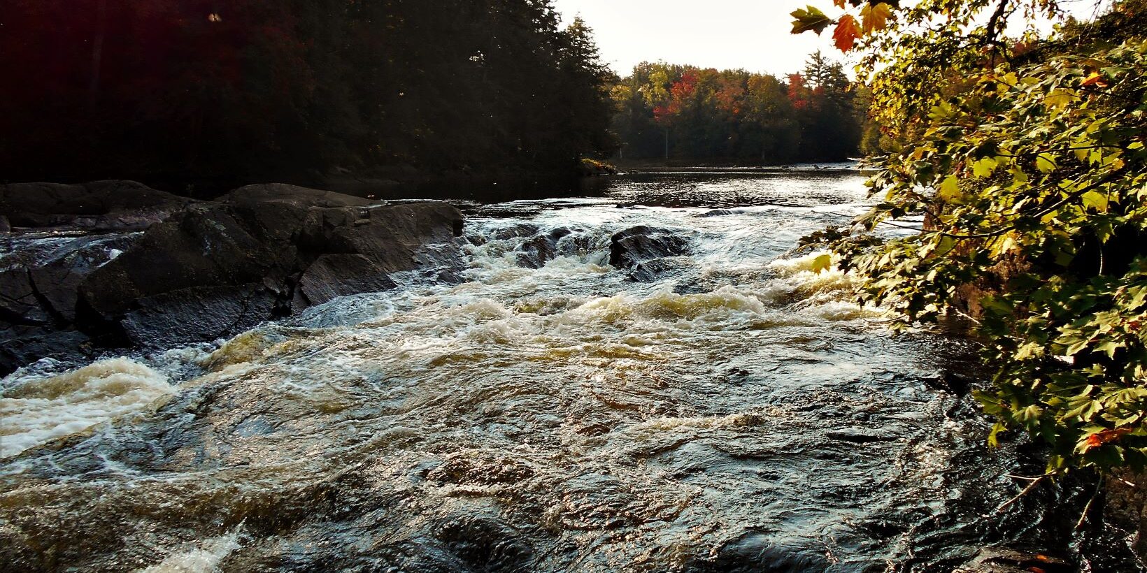 The waterfalls