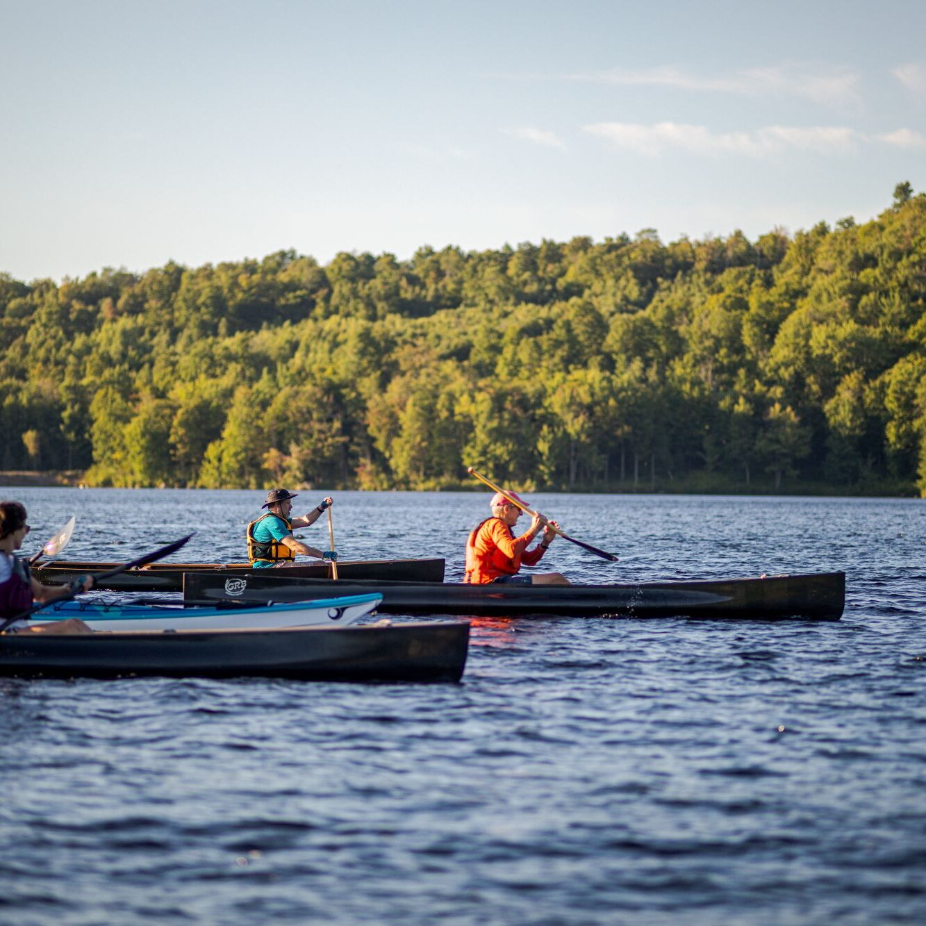 paddle-canoe-rainbow-falls-st-lawrence-county-ny-summer