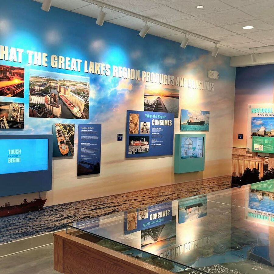 Seaway Visitor Center at Eisenhower Lock in Massena, NY